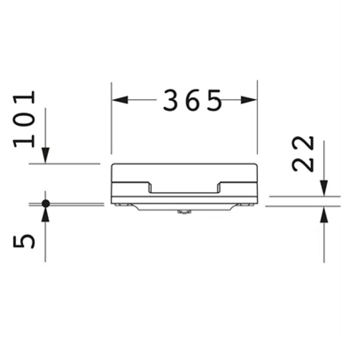 SensoWash Slim Asiento de lavado Blanco - 611300