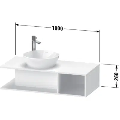 Image for DE4919 D-Neo Vanity unit wall-mounted