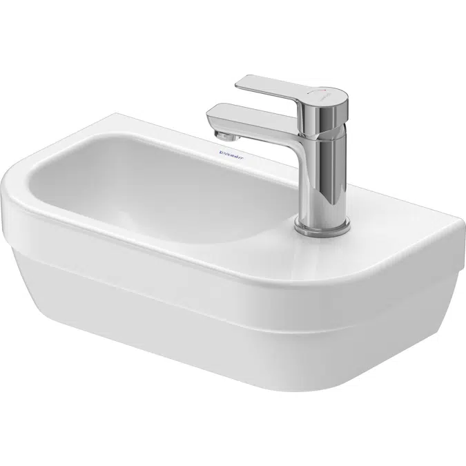 D-Code Hand basin White High Gloss 400 mm - 074940