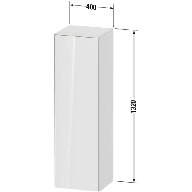 WT1332 Semi-tall-cabinet