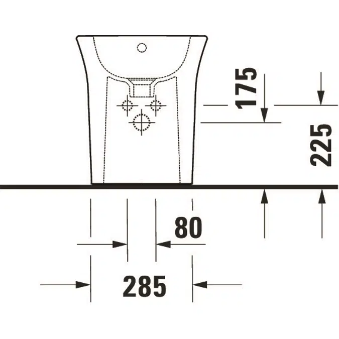 229310 Floor-mounted-bidet