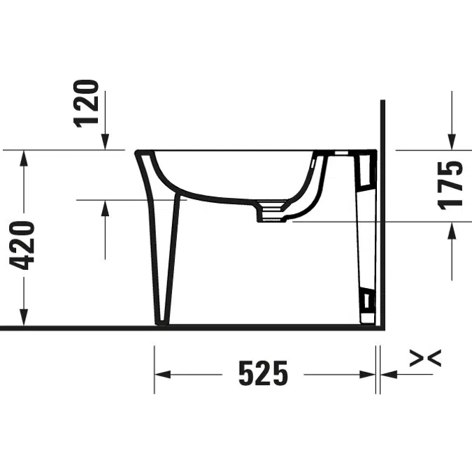 229310 Floor-mounted-bidet