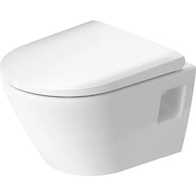 afbeelding voor 458709 D-Neo Toilet set wall-mounted