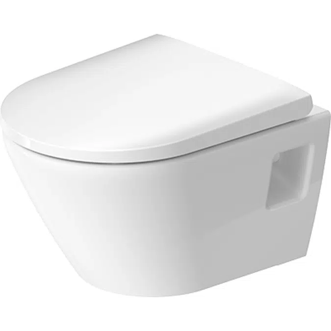 458709 D-Neo Toilet set wall-mounted