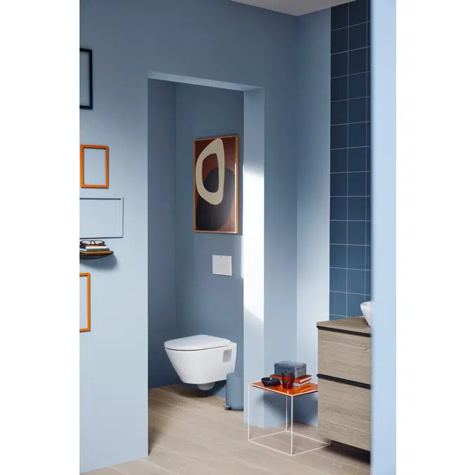 458709 D-Neo Toilet set wall-mounted