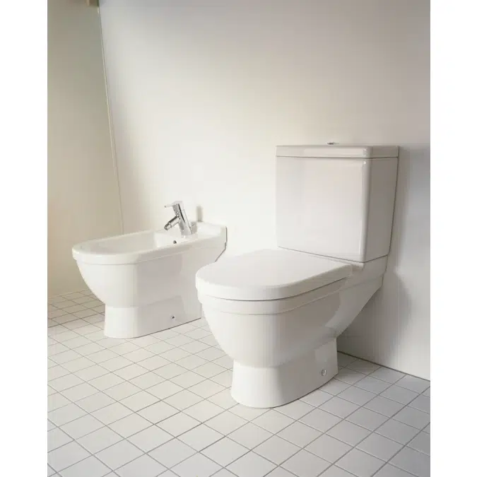 Starck 3 Cistern White 390x180x365 mm - 092010