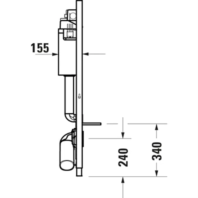 DuraSystem Installation element WD1010