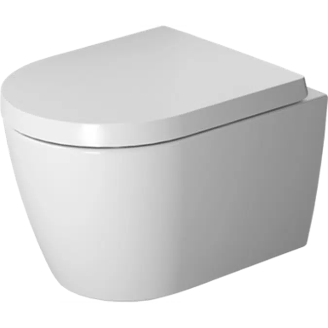 ME by Starck Toilet wall mounted Compact Duravit Rimless 253009