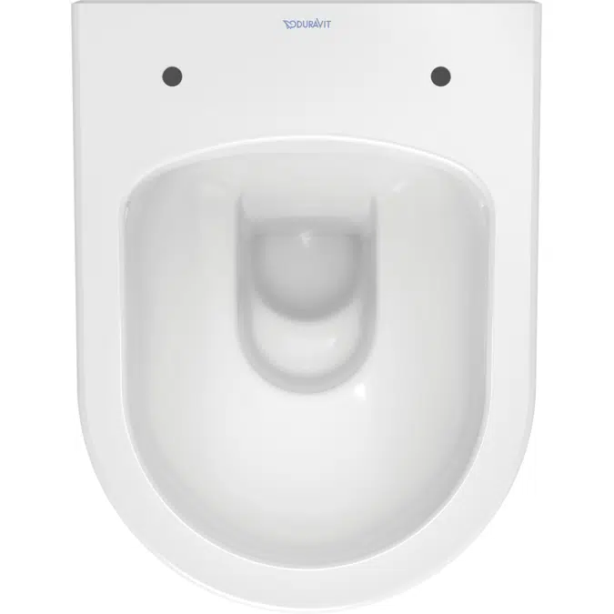 ME by Starck Toilet wall mounted Compact Duravit Rimless 253009