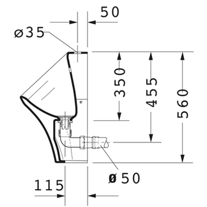 DuraStyle Urinal 280730