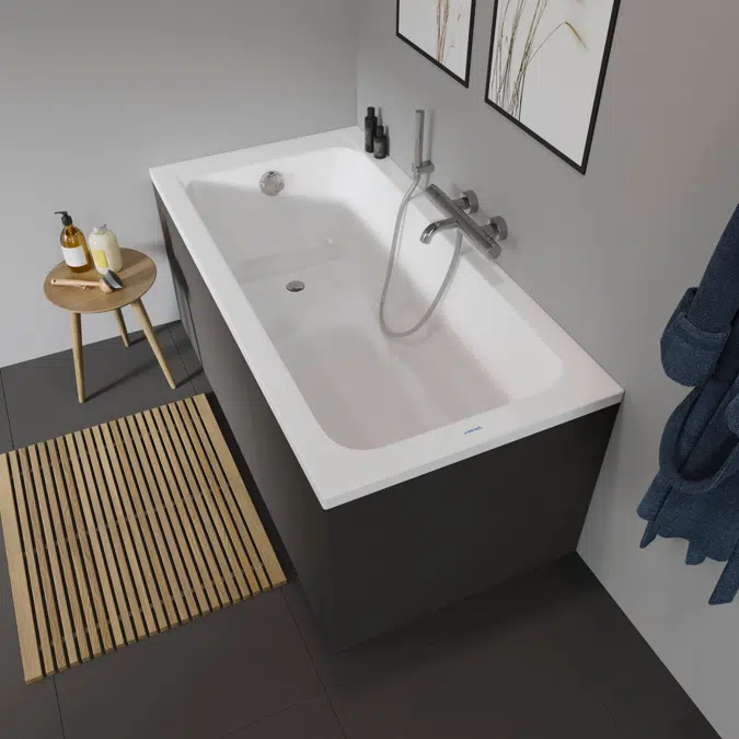 D-Code Bathtub White  1500x750 mm - 700095