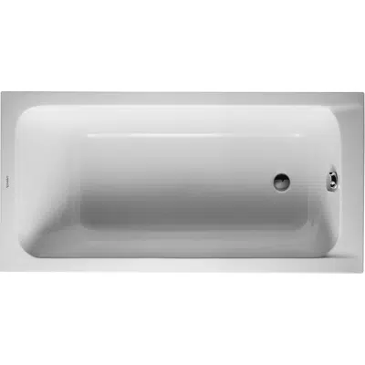 Image pour D-Code Bathtub White  1500x750 mm - 700095