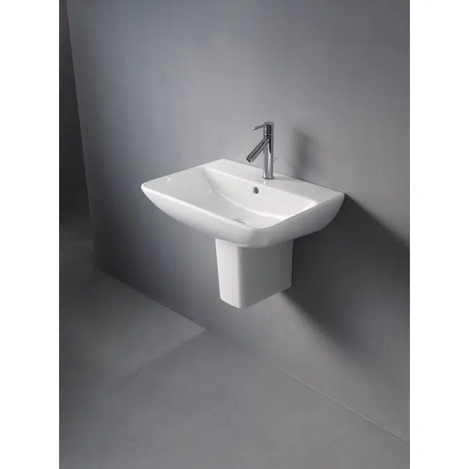 ME by Starck Lavabo Blanco Brillante 600 mm - 233560