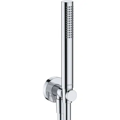 Зображення для Wall outlet set 1jet Chrome High Gloss - UV0762002010