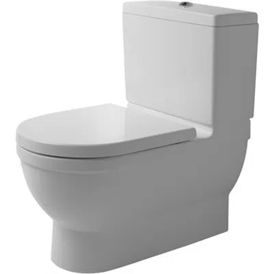 Image pour Starck 3 Floorstanding toilet for combination White High Gloss 735 mm - 210409