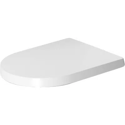 ME by Starck Toilet seat White  374x458x56 mm - 002001 için görüntü