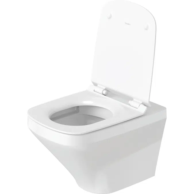 DuraStyle Toilet wall mounted Duravit Rimless set 455109