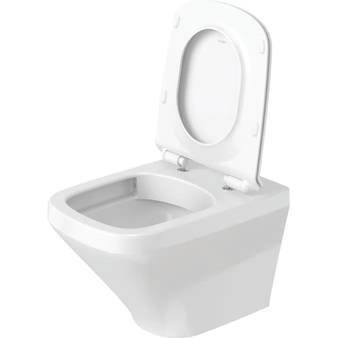 DuraStyle Toilet wall mounted Duravit Rimless set 455109