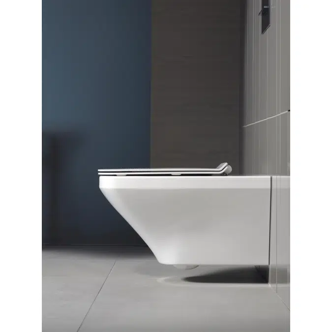 DuraStyle Toilet wall mounted Duravit Rimless set 455109