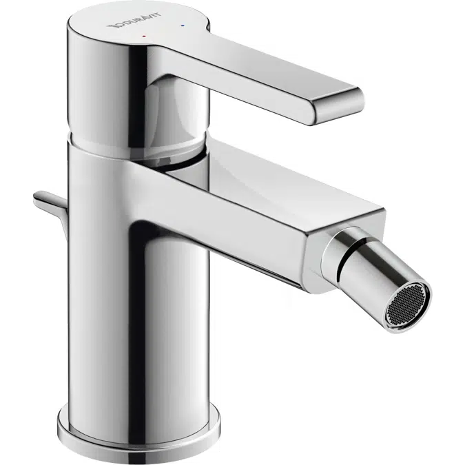 B.2 Single handle bidet mixer Chrome High Gloss 148x42x131 mm - B22400