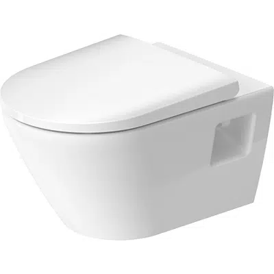 Image for 257809 D-Neo Wall-mounted toilet