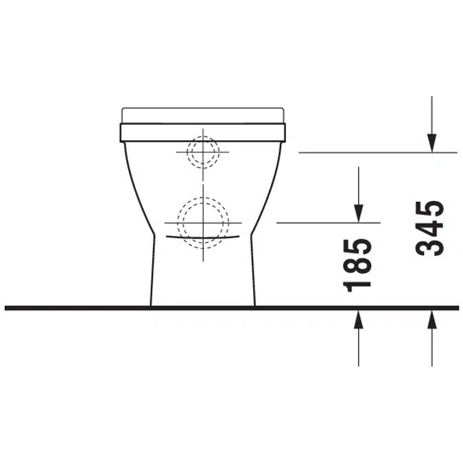 Starck 3 Stand WC 012409