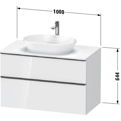 Image for DE4968 D-Neo Vanity unit wall-mounted