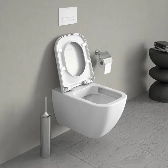 Happy D.2 Toilet seat White 359x430x43 mm - 006459