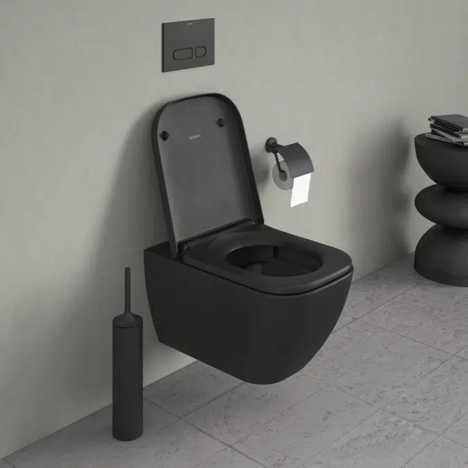 Happy D.2 Toilet seat White 359x430x43 mm - 006459