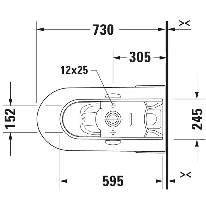 ME by Starck One-piece toilet Duravit Rimless¨ 217301