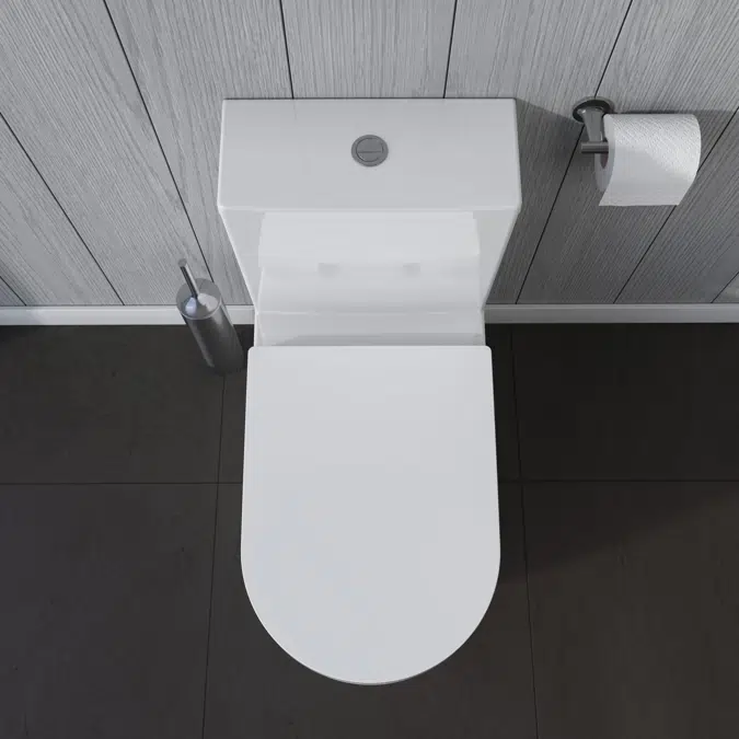 ME by Starck One-piece toilet Duravit Rimless¨ 217301