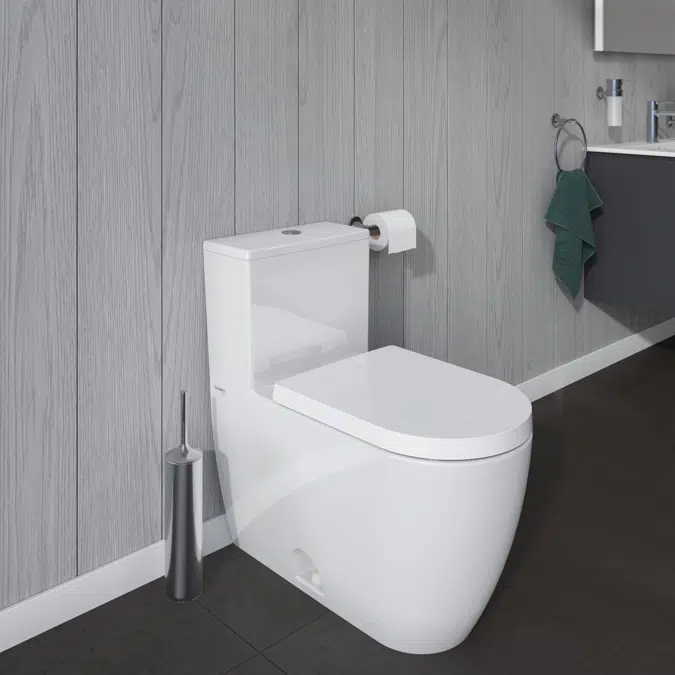 ME by Starck One-piece toilet Duravit Rimless¨ 217301