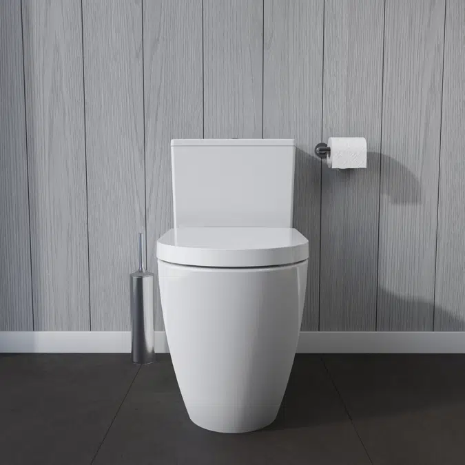 ME by Starck One-piece toilet Duravit Rimless¨ 217301