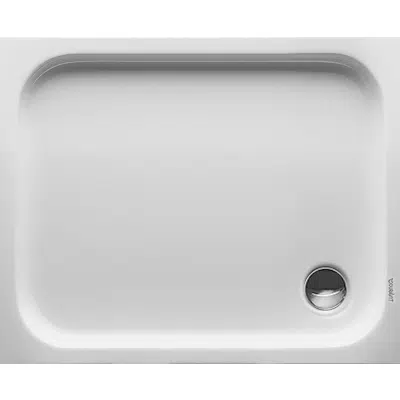 obraz dla D-Code Shower tray White 1000x800 mm - 720106