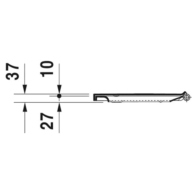 Duravit No.1 Asiento de inodoro Blanco - 002071