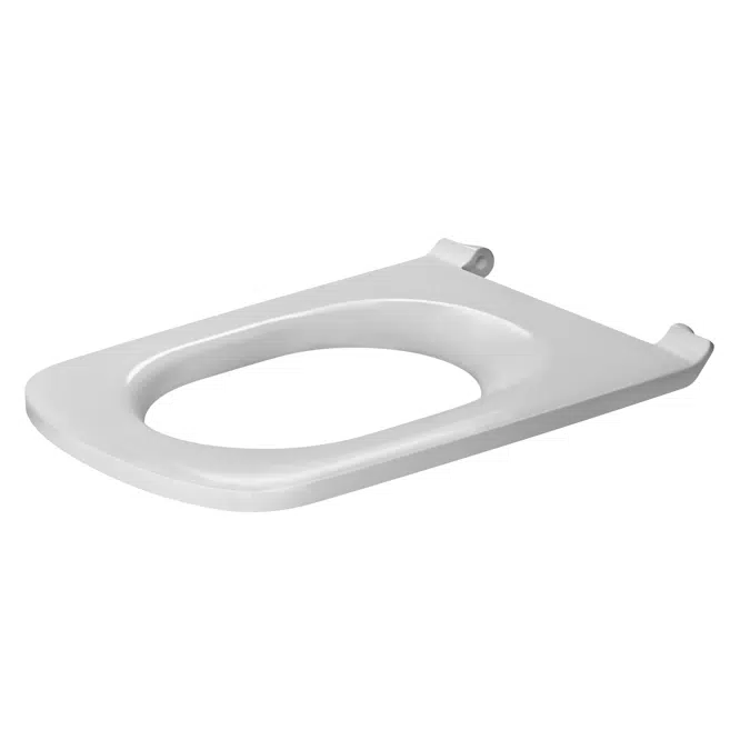 BIM object Toilet Seats DuraStyle Toilet seat ring White 378x505x45