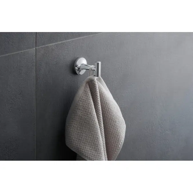 Free Washroom Accessories Revit Download – Double Robe Hook