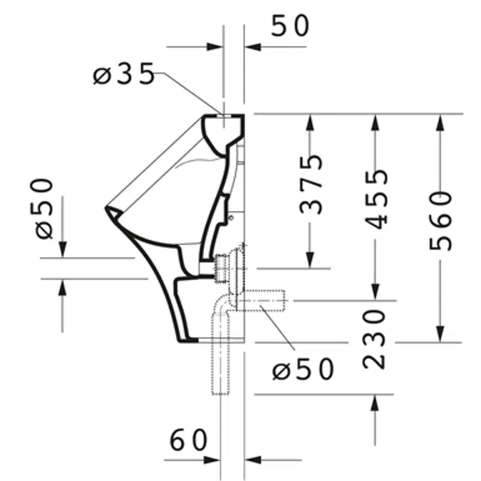 DuraStyle Urinal 280530