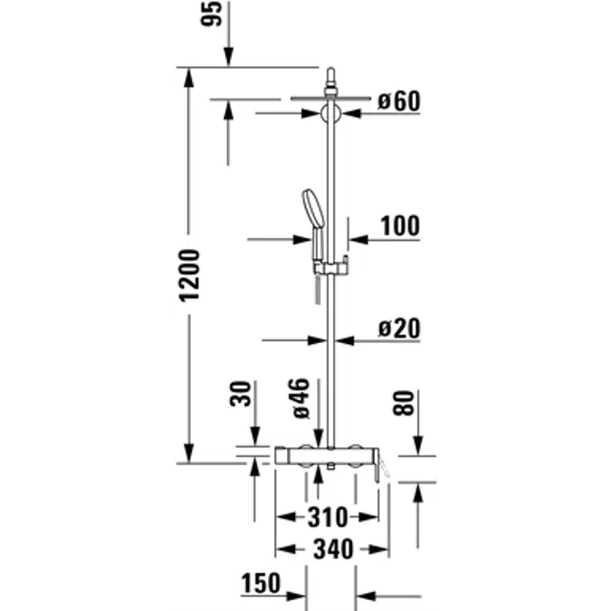 C.1 Duschsystem C14280007