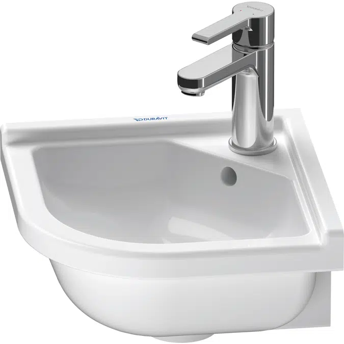 Starck 3 Corner sink White High Gloss 430 mm - 075244