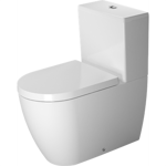 me by starck toilet close-coupled white high gloss 650 mm - 217009