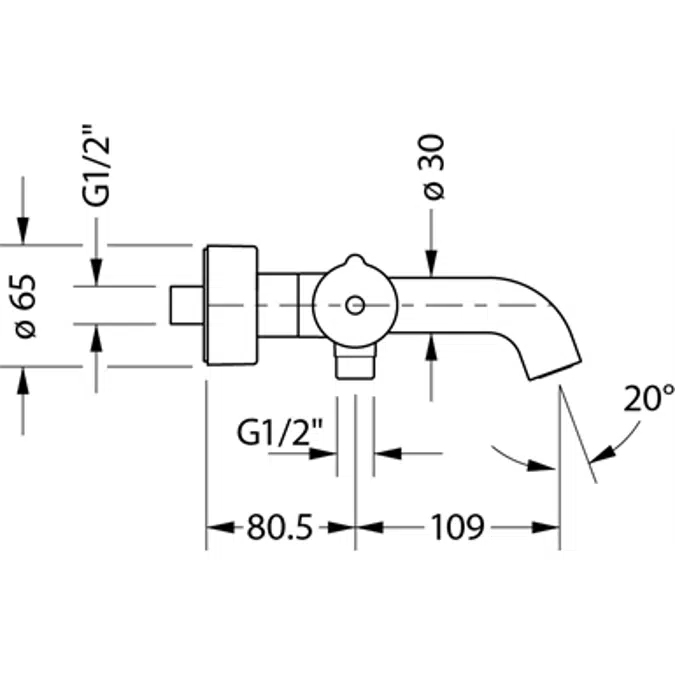 C.1 Bathtub thermostat C1522000