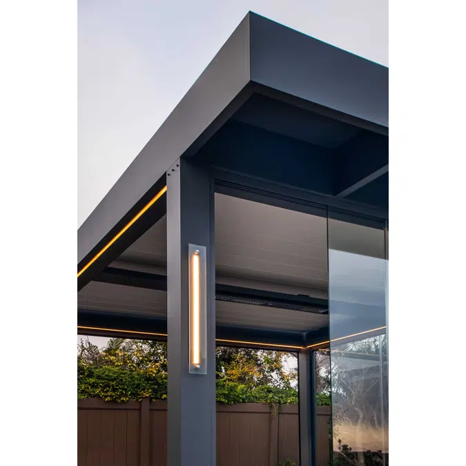 Solace Louvered Roof Pergola Retreat