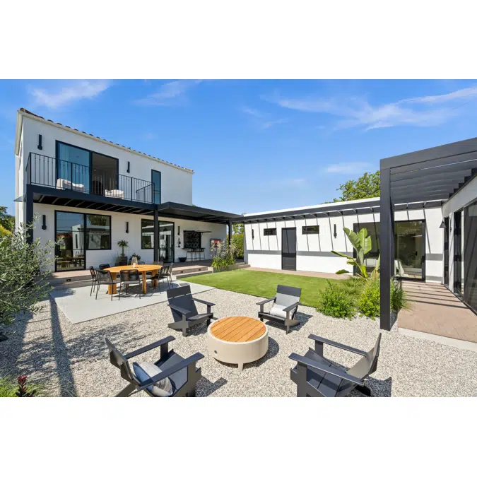 Solace Louvered Roof Pergola Modern Retreat