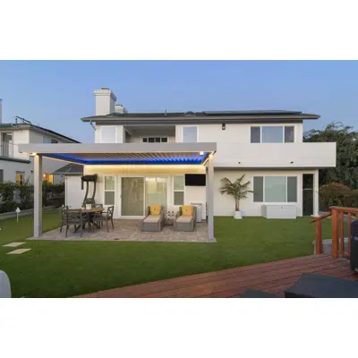 Image for Signature Louvered Roof Pergola Life on the Green