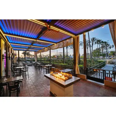 Image for Signature Louvered Roof Pergola Mariachi Destination