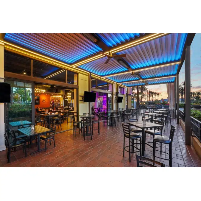 Signature Louvered Roof Pergola Mariachi Destination