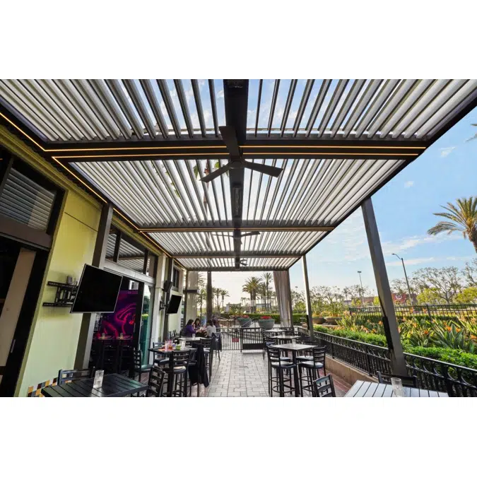Signature Louvered Roof Pergola Mariachi Destination