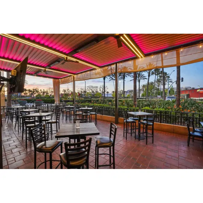 Signature Louvered Roof Pergola Mariachi Destination