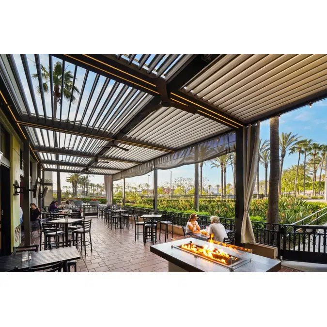 Signature Louvered Roof Pergola Mariachi Destination
